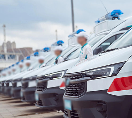 咸丰县服务车队展示